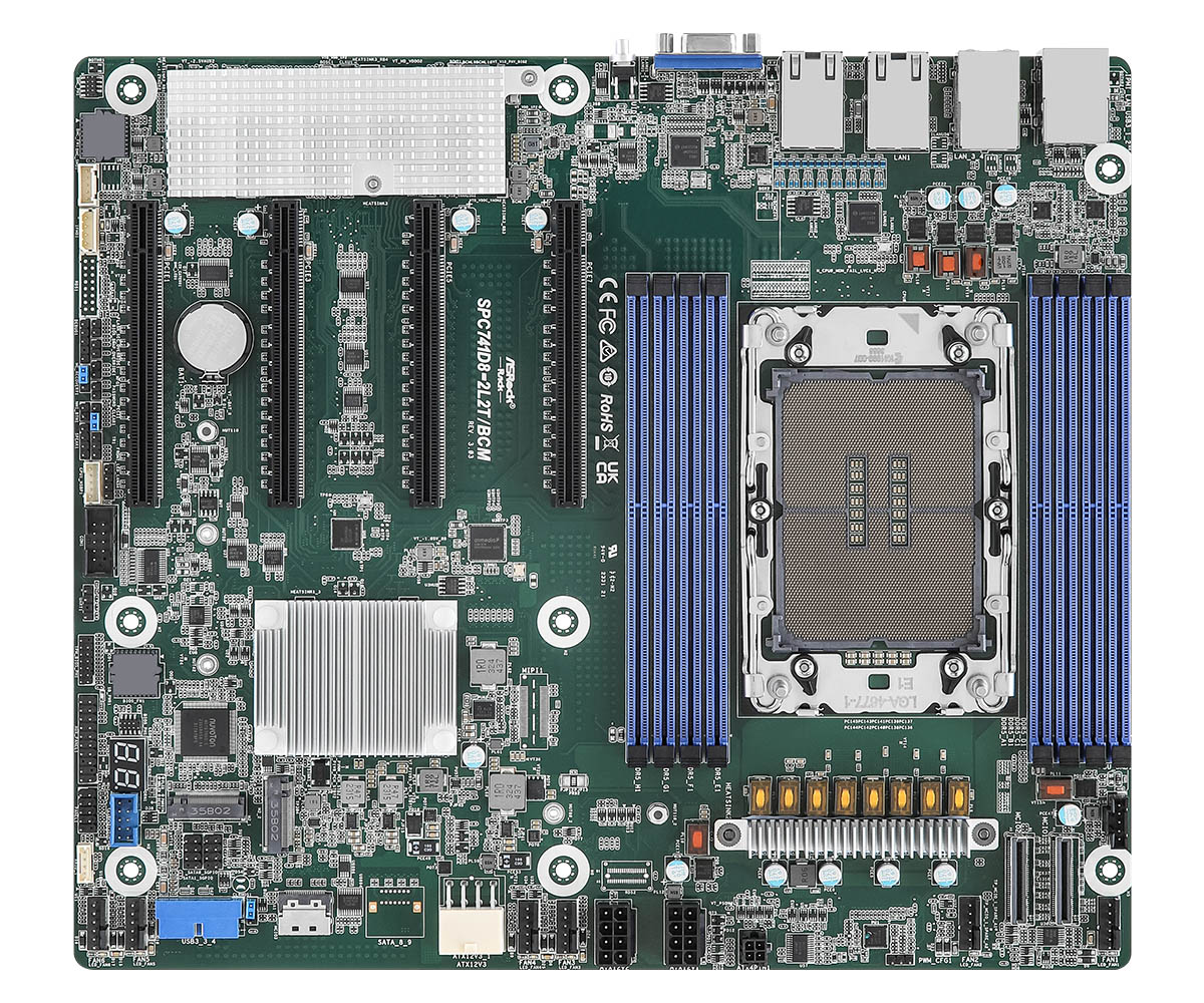 ASRock SPC741D8 board