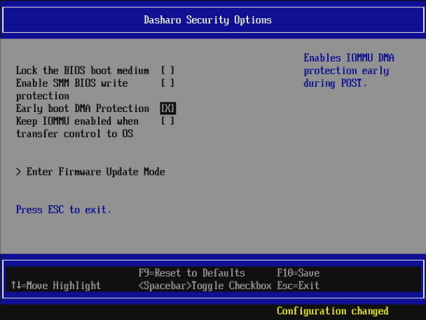 Dasharo Firmware Update Model